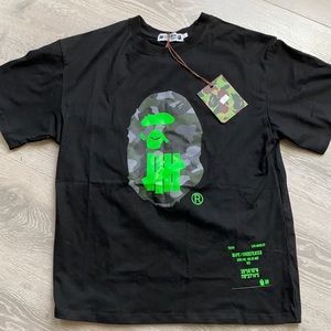 Bape X Undefeated shirt